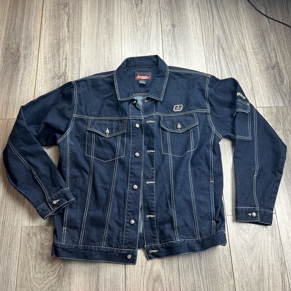 Vintage 90'S‎ Johnny Blaze Denim Jacket Men's